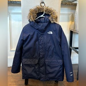 North face parka big girls size 18 (runs small)